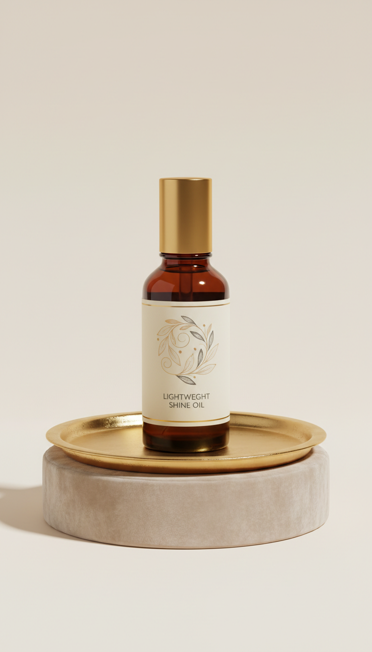 Lightweight Shine Oil for Fine Hair