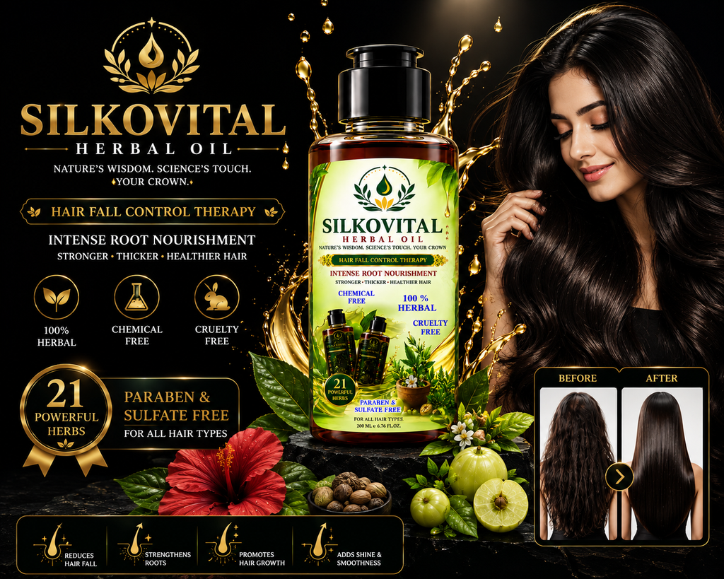 SILKOVITAL HERBAL HAIR OIL