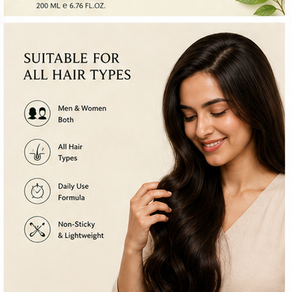 Silkovital Herbal Hair Oil – 21 Powerful Herbs | Hair Fall Control & Hair Growth Care | 200ml